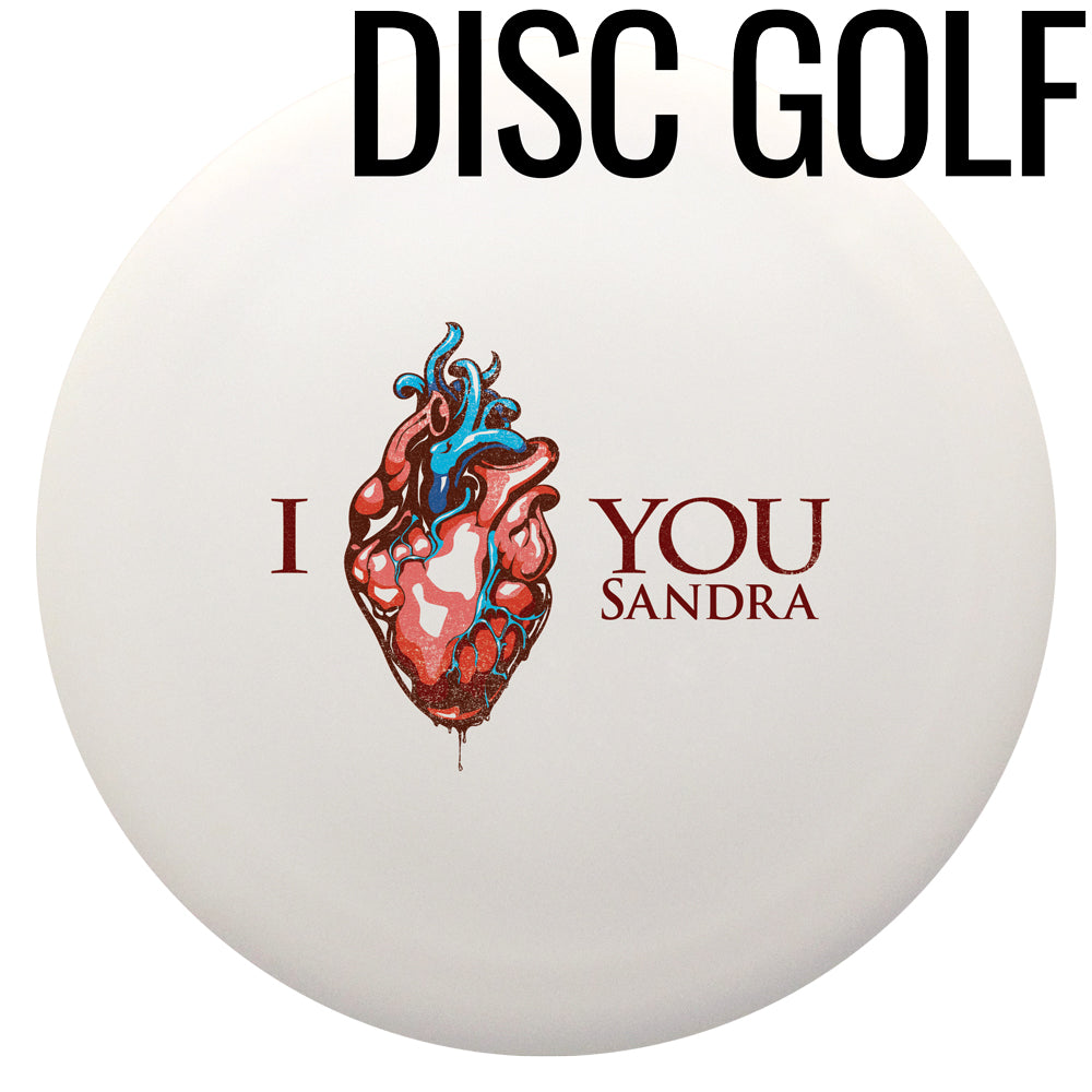 I ❤️  You Semi-Custom Disc Golf Midrange - Discraft Buzzz