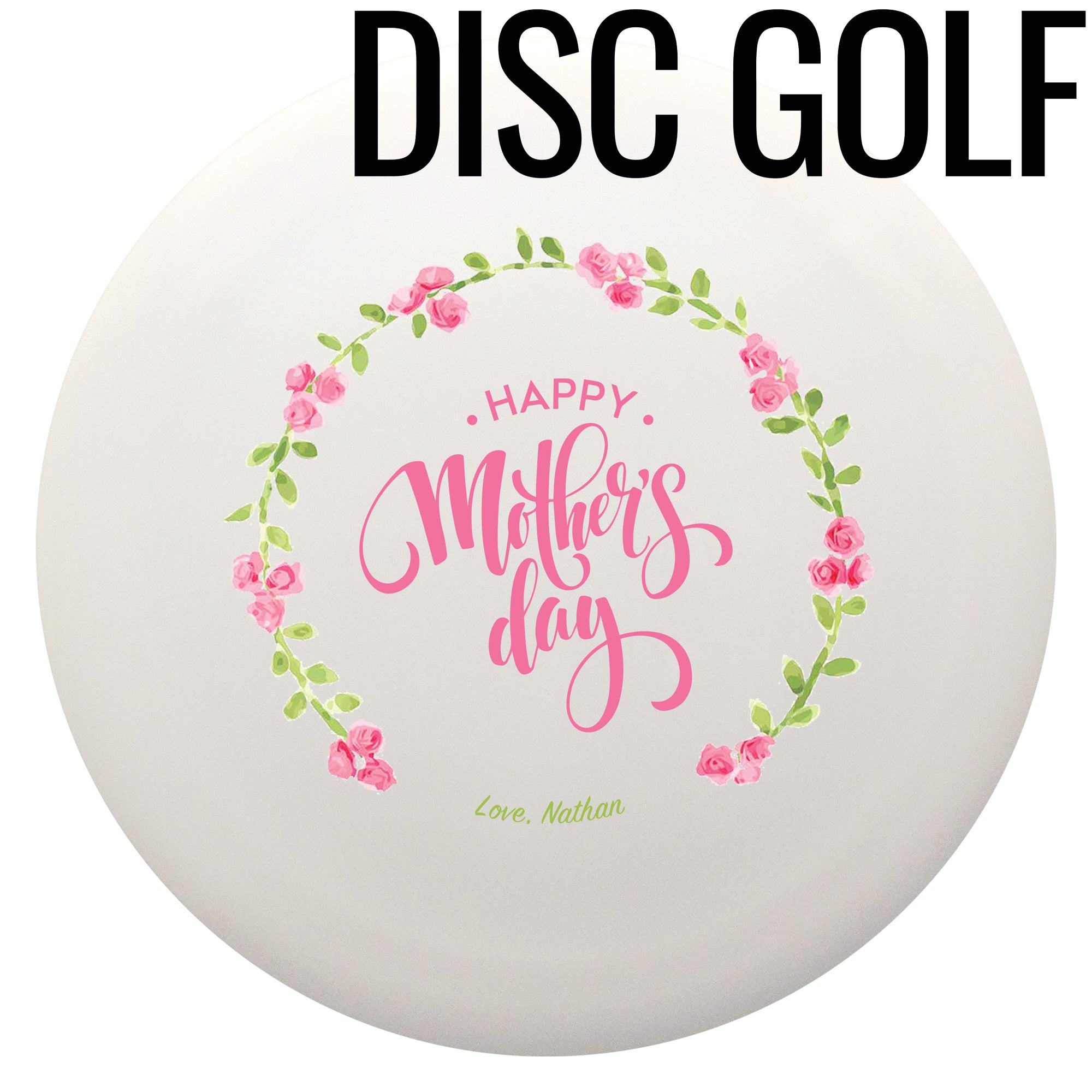 Mother's Day Floral Semi-Custom Disc Golf Midrange - Discraft Buzzz